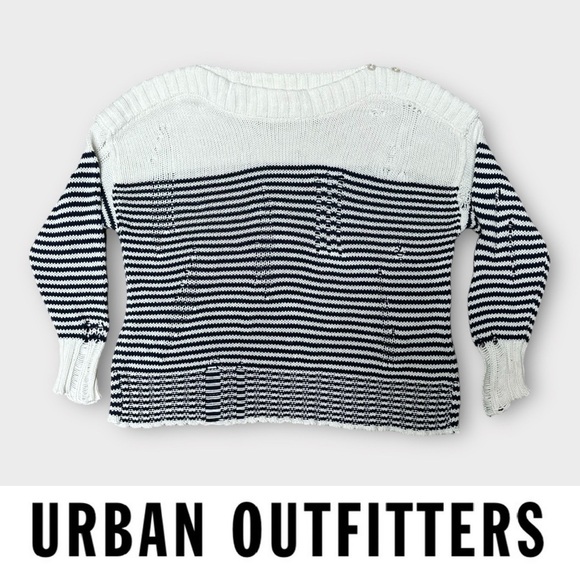 Urban Outfitters Jalen Boat Neck Pullover Sweater, Size S,‎ MSRP $78 - Picture 5 of 9